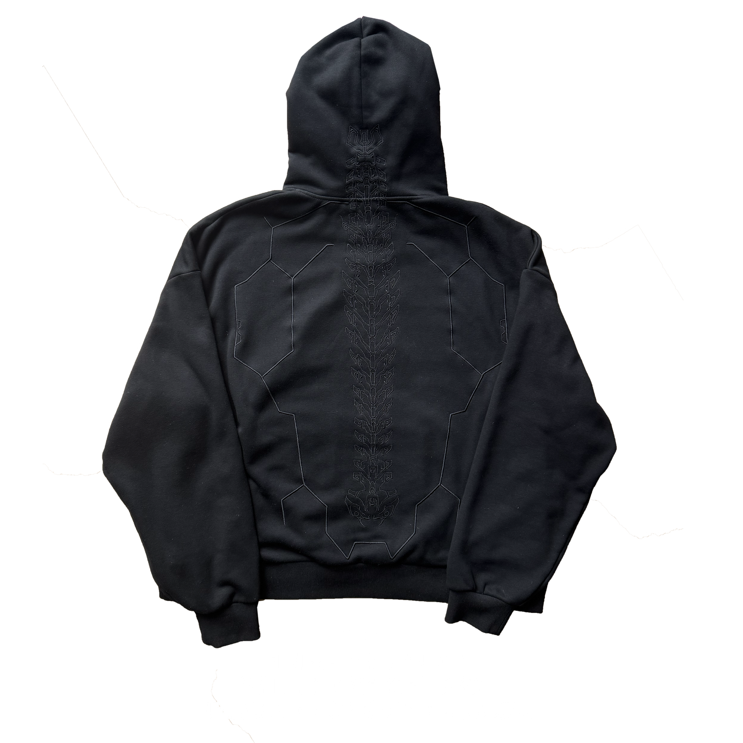 (PREORDER) ZERO HOODIE - BLACK WITH YELLOW DETAILING